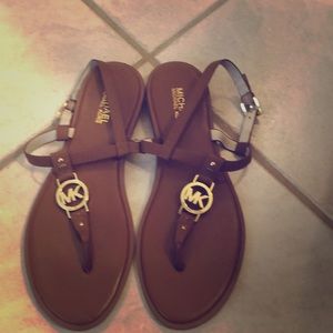 Michael Kors t-strap sandals